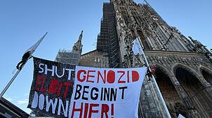 Die Proteste gegen den israelischen Konzern Elbit dauern an.
