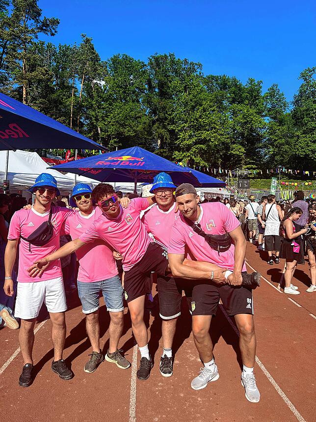 Tommi Reichelt, Stefan Wutz, Leon Schmid, Flo Schmitt, Simon Seiz