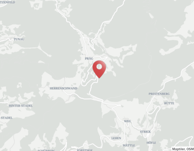 An der L151 zwischen Todtmoos und Todtnau befindet sich der Wanderparkplatz &bdquo;Weissenbach&ldquo;.