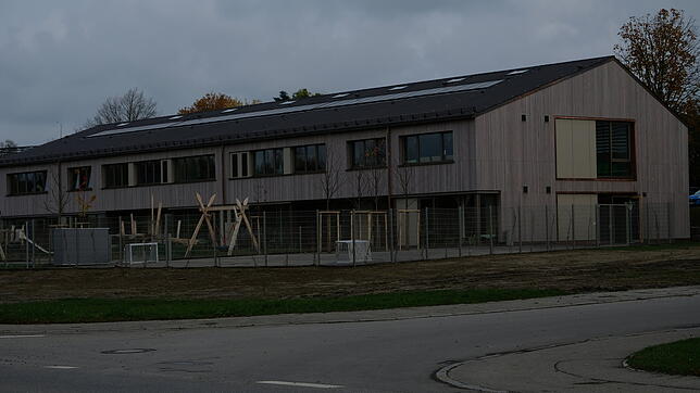 Das neue Bildungshaus Berg ist zu großen Teilen in Holzständerbauweise gebaut.