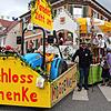 Das provisorische Rathaus im Bischofschloss ist wieder frei! Jetzt können die Möggenweiler mit dem Gasthof Paradies als neue ...