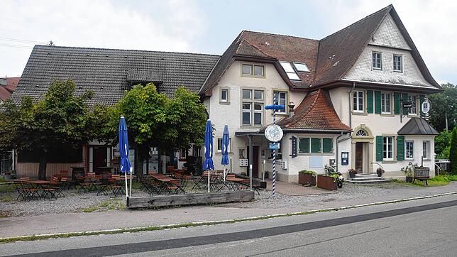 Das Café Verkehrt, eine Institution im Murger Ortsteil Oberhof.