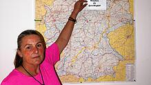 Birgit Pfersich-Angermaier will öffentlichkeitswirksam durch ganz Deutschland wandern, um auf Frauenschicksale wie das ihre aufmerksam ...
