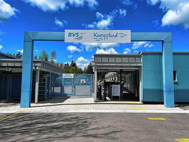 Bild 8: Rundgang: Das Villinger Kneippbad könnte schon bald öffnen &ndash; noch aber es ist ruhig