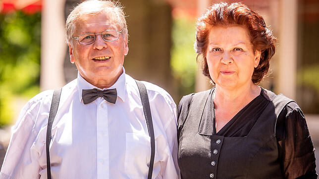 Aus einer Brieffreundschaft wurde Liebe: Monika und Gerhard Matt feiern heute goldene Hochzeit. Bild: Florian Dietzenschmidt