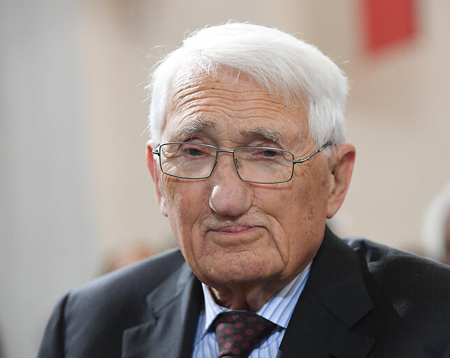 Jürgen Habermas prägte die Idee vom herrschaftsfreien Diskurs.
