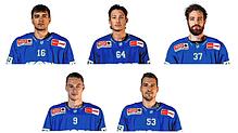 Ein Quintett, das in den nächsten Tagen auf Länderspieltour ist und zudem auch nächste Saison für die Wild Wings spielen wird. Obere ...