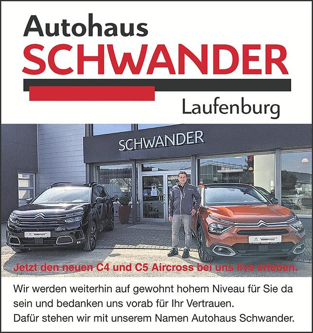 Bild 1: Autohaus Schwander in Laufenburg: Mit Teamgeist und Leidenschaft