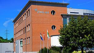 Ein Archivbild der Zwilag (Zwischenlager Würenlingen AG, hier der Verwaltungstrakt).