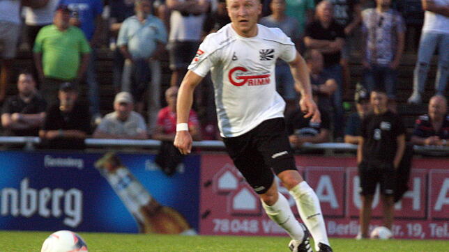 FC 08 Villingens Defensivkünstler Daniel Wehrle war nach seiner Erkältung in dieser Woche wieder im Training. Ob er nach Nöttingen ...