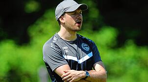 Steffen Kautzmann kann mit seinem FC Radolfzell zufrieden sein. Gegen Kuppenheim gelang den Mettnauern ein 4:2-Erfolg.