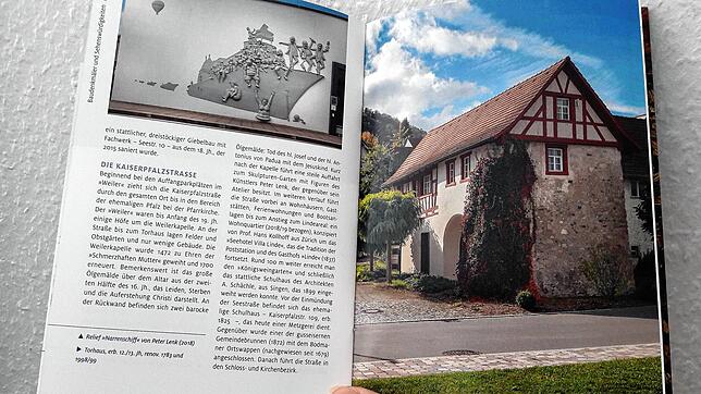 Ein Einblick in die neue Auflage des Ortsführers &bdquo;Bodman am Bodensee&ldquo;.