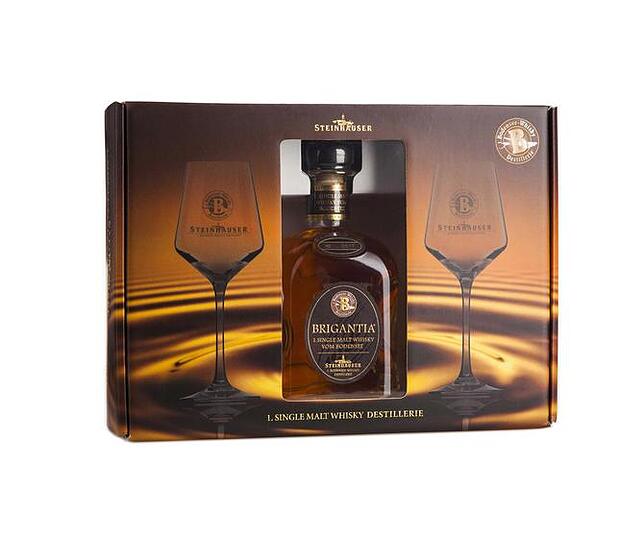 Brigantia Single Malt Set mit 2 Gläsern
Der Name Brigantia® wurde in Anlehnung an den römischen Gelehrten Plinius den Älteren ...
