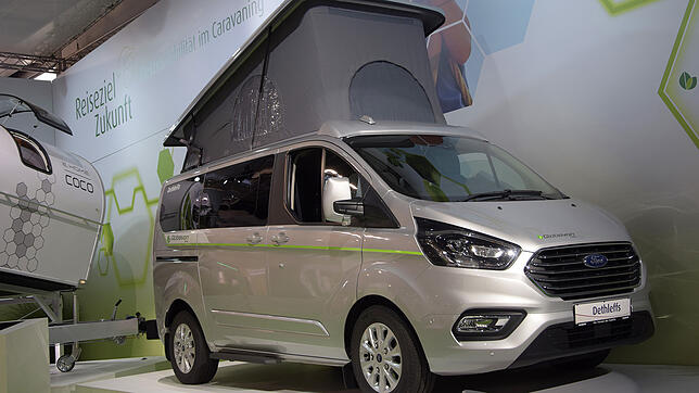 Dethleffs Globevan e.Hybrid: Der E-Motor wird von einem Benzin-Aggregat unterstützt.
