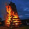 Nach zwei Jahren Corona-Pause soll es wieder Osterfeuer im Hegau geben &ndash; unter anderem in Steißlingen. Bild: Ingeborg Meier