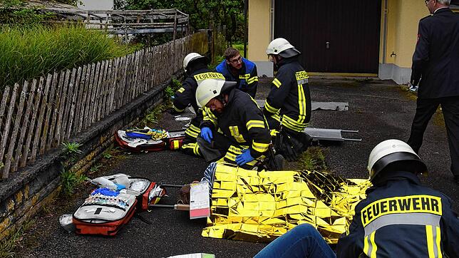 Die Sanitäter der Feuerwehr unter der Leitung von Felix Wolpert sind ein wichtiger Bestandteil der Feuerwehr Eigeltingen. Bilder: ...