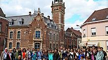 Gute Stimmung beim Triberger Schüleraustausch mit der nordfranzösischen Stadt Estaires. Foto: Schule