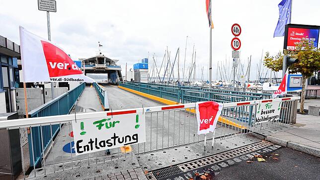 Bereits Ende September waren die Mitarbeiter der Stadtwerke Konstanz dem Aufruf von Verdi gefolgt und hatten einen Tag lang gestreikt.
