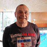 Fred Meckes ist Leiter der Abteilung Synchronschwimmen bei SSC Schwenningen.