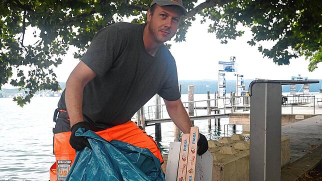 Johannes Kästle arbeitet seit vier Jahren für den Betriebshof. Er ist selbst Überlinger und will auf diesem Weg der Stadt etwas zurückgeben.