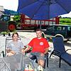 Kristin und Florian Beck würde gerne ihren Urlaub auf ihrer Terrasse genießen. Allerdings sei der Lärm wegen des starken Verkehrs auf ...