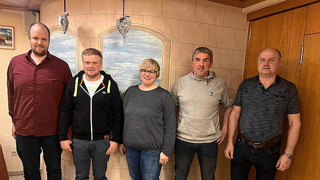 Die Kandidaten (von links): Johannes Alber, Nicolas Büche, Sandra Engel, Torsten Engel und Frank Kech.