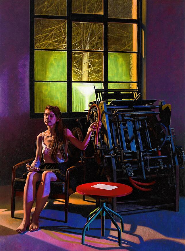 Martin Wernert: &bdquo;Danae (Zeus Automat)&ldquo;, 2017.