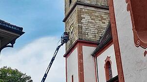 Ein wenig zu früh für die Zeitumstellung: Und das ist auch gar nicht die Aufgabe für die Feuerwehren Bad Säckingen und Wehr.