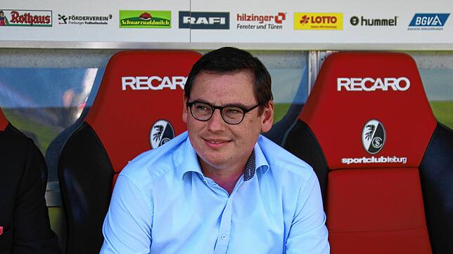 Oliver Leki (Vorstand Finanzen, SC Freiburg) spricht im SÜDKURIER-Interview über das neue Stadion und die finanzielle Lage beim ...
