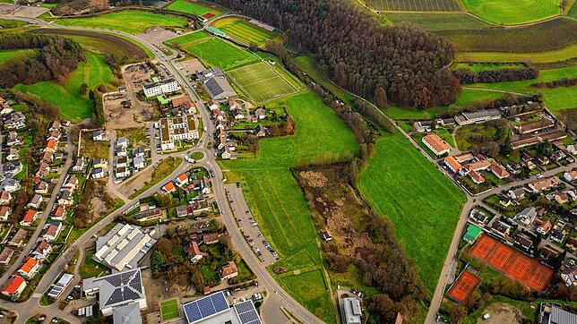 Zwischen Osterholz, Eisweiher und Dillplatz soll der Aachpark entstehen. In dessen Rahmen ist der Bau des Grünen Klassenzimmers geplant.