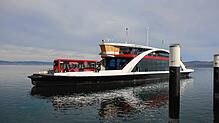 Das neue Fährschiff 14 ähnelt optisch stark der Fähre &bdquo;Lodi&ldquo;.