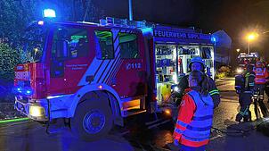 Einsatz am Donnerstag bei einem Schwelbrand in Sipplingen in der Morgengasse.