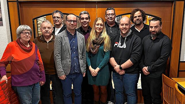Kandiaten der SPD für den Gemeinderat Wutöschingen (von links): Thea Blattmann, Heinz Obermeier, Alexander Sitter, Fabian ...