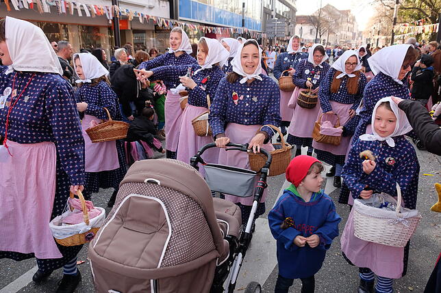 Bild 9: Bilder vom großen Narrenbaum-Umzug aller Singener Zünfte (Teil 2)