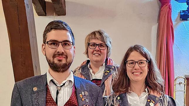 Vorsitzender Mathias Lautenbacher, Stellvertreterin Alica Meier, Jugendleiterin Katharina Lautenbacher (v. l.). Foto: Anna Schmid