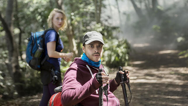 Anna (Anna Maria Mühe) und Tom (Kostja Ullmann) auf dem Weg zum Gipfel des Kibo im Kilimandscharo-Massiv in Tansania. Die ARD zeigt den ...