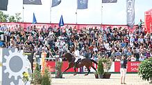 Das Fest der Pferde ist ein Publikumsmagnet, wie auf dem Bild von der Veranstaltung im Jahr 2022 zu sehen ist.