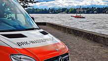 Auch die Wasserwacht – hier ein Symbolbild – war vor Lindau im Einsatz.
