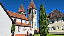 Sankt Peter und Paul ist eine von drei romanischen Kirchen.