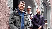 Patrick Henke (rechts) bleibt alleiniger Geschäftsführer der Henke Gastro GmbH, Ole Sass (links) und Max Kuhnkies (Mitte) sind nicht ...