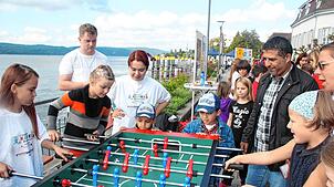 Die Kinderolympiade in Überlingen findet bereits zum 14. Mal statt – hier im Jahr 2016. Archivfoto: Holger Kleinstück
