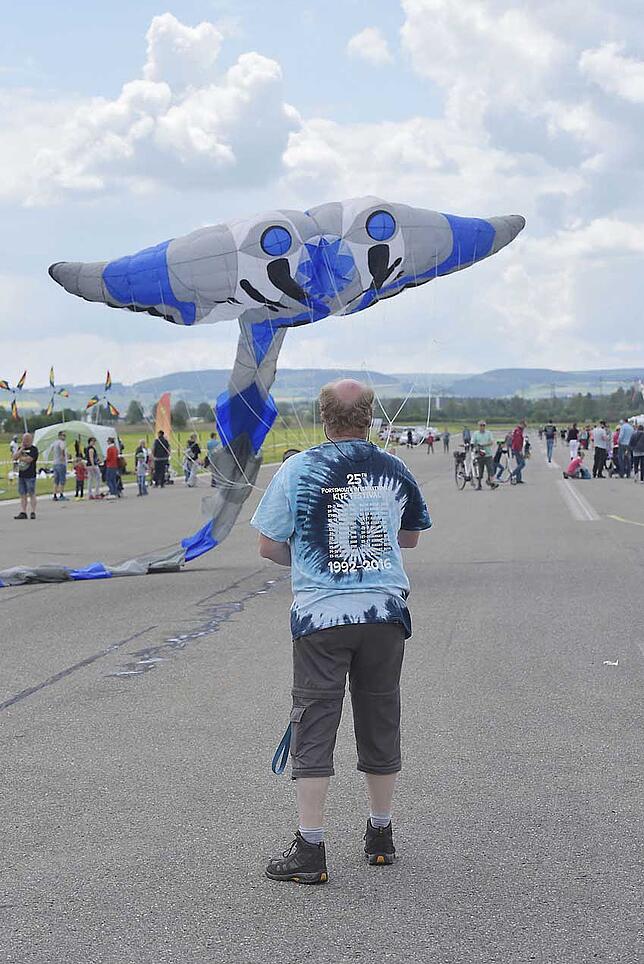 Bild 26: Bunte Figuren und kunstvolle Konstruktionen &ndash; wir haben die schönsten Bilder der Donaueschinger Drachentage