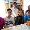 Van Dai Nguyen, seine Frau Thi Nguyet Ngo und seine beiden Söhnen Tiien Dyk Nhuien und Tiien Dat Nhuien (vorne) sind nach sechs Tagen ...