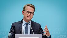 CDU-Generalsekretär Carsten Linnemann versprach Fortschritte bei der Reform des Bürgergelds noch im Oktober.
