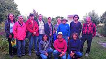 Mitglieder des Imkervereins Schlüchttal und Stühlingen gemeinsam mit Regula Gysel-Stoll vom Klettgauhof in Wilchingen (vorne rechts). ...