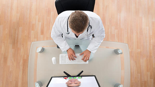 Ist das die Zukunft? Ärzte im Land dürfen jetzt auch Ferndiagnosen erstellen.