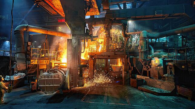 Sieht aus wie ein industrielles Relikt aus dem 19. Jahrhundert, lässt sich aber auch als moderner Recycling-Betrieb verstehen. Bei ...