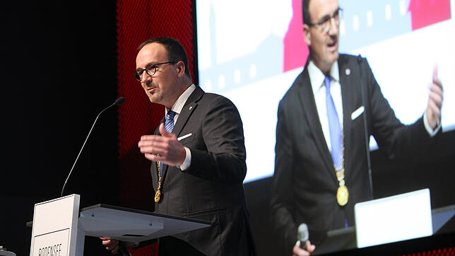 Etwa 810 Besucher kamen zum Bürgerempfang von Oberbürgermeister Uli Burchardt ins Bodenseeforum Konstanz.