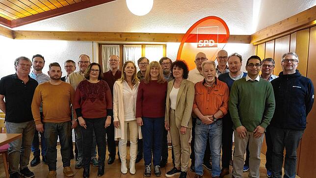 Sie wollen für die SPD in den Waldshut-Tiengener Gemeinderat (von links): Ronald Landwehr, Philipp Sattler, Alexander Neumann, Rudolf ...