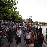 In der Verbindung zwischen Stadtgarten und Klein Venedig soll der Blick &ndash; entweder abwechselnd oder parallel &ndash; auf die ...